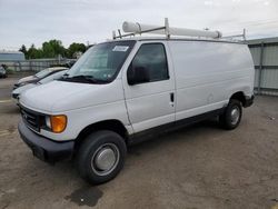 Salvage trucks for sale at Pennsburg, PA auction: 2004 Ford Econoline E250 Van