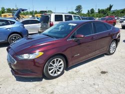 Salvage cars for sale at auction: 2017 Ford Fusion SE Hybrid