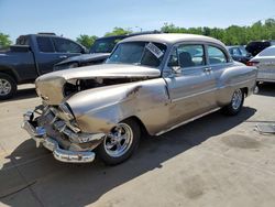 Salvage cars for sale at Louisville, KY auction: 1954 Chevrolet 210