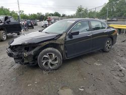 Salvage cars for sale at Waldorf, MD auction: 2017 Honda Accord LX