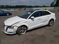 Salvage cars for sale at auction: 2016 Audi A3 Premium