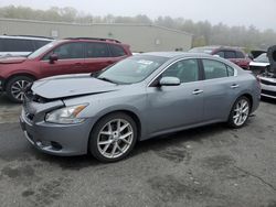 Salvage cars for sale from Copart Exeter, RI: 2009 Nissan Maxima S
