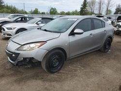 Salvage cars for sale from Copart Bowmanville, ON: 2010 Mazda 3 I