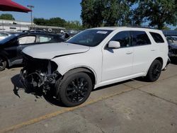 Salvage cars for sale at Sacramento, CA auction: 2017 Dodge Durango GT