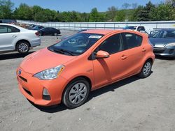 Salvage cars for sale at Grantville, PA auction: 2014 Toyota Prius C