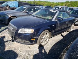 Audi A4 salvage cars for sale: 2009 Audi A4 2.0T Cabriolet Quattro