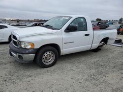 Salvage cars for sale from Copart Antelope, CA: 2005 Dodge RAM 1500 ST