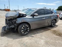 Salvage cars for sale from Copart Oklahoma City, OK: 2016 Nissan Sentra S