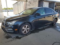 Salvage cars for sale from Copart Fresno, CA: 2015 Chevrolet Cruze LT