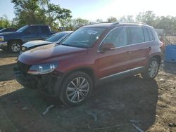 Salvage cars for sale at Baltimore, MD auction: 2015 Volkswagen Tiguan S