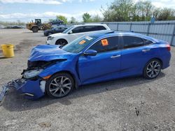 Honda Civic Touring Vehiculos salvage en venta: 2019 Honda Civic Touring