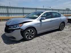 Salvage cars for sale at Dyer, IN auction: 2017 Honda Accord EXL
