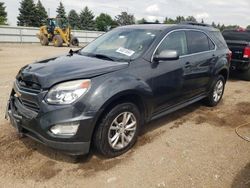 Chevrolet salvage cars for sale: 2017 Chevrolet Equinox LT