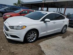 Ford Fusion se Hybrid salvage cars for sale: 2017 Ford Fusion SE Hybrid