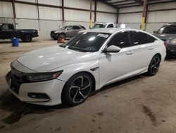 Carros salvage sin ofertas aún a la venta en subasta: 2018 Honda Accord Sport