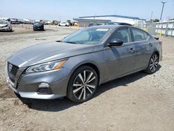 Salvage cars for sale from Copart San Diego, CA: 2022 Nissan Altima SR