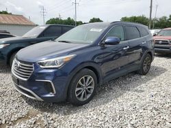Vehiculos salvage en venta de Copart Columbus, OH: 2017 Hyundai Santa FE SE