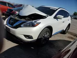 Salvage cars for sale from Copart -no: 2018 Nissan Murano S