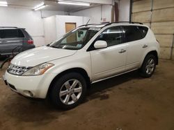 Salvage cars for sale from Copart Ham Lake, MN: 2007 Nissan Murano SL