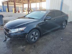 Salvage cars for sale at Riverview, FL auction: 2013 KIA Optima Hybrid