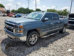 Salvage trucks for sale at Columbus, OH auction: 2014 Chevrolet Silverado K1500 LTZ