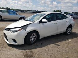 Salvage cars for sale at Fredericksburg, VA auction: 2015 Toyota Corolla ECO