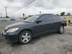 Salvage cars for sale from Copart -no: 2004 Honda Civic EX