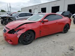 Salvage cars for sale at Jacksonville, FL auction: 2009 Infiniti G37 Base