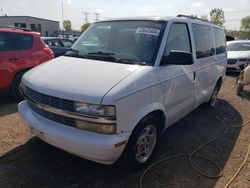 Chevrolet salvage cars for sale: 2005 Chevrolet Astro