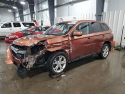 Salvage cars for sale at Ham Lake, MN auction: 2014 Mitsubishi Outlander SE