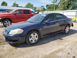 Salvage cars for sale at Wichita, KS auction: 2010 Chevrolet Impala LS