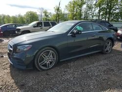 Mercedes-Benz E 400 4matic salvage cars for sale: 2018 Mercedes-Benz E 400 4matic