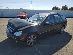 Salvage cars for sale at Portland, OR auction: 2005 Mercedes-Benz C 240 Sportwagon 4matic