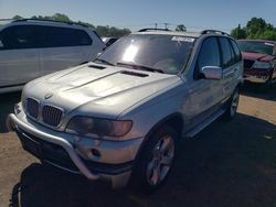 BMW x5 4.4i salvage cars for sale: 2001 BMW X5 4.4I