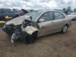 Salvage cars for sale from Copart Elgin, IL: 2005 Toyota Corolla CE