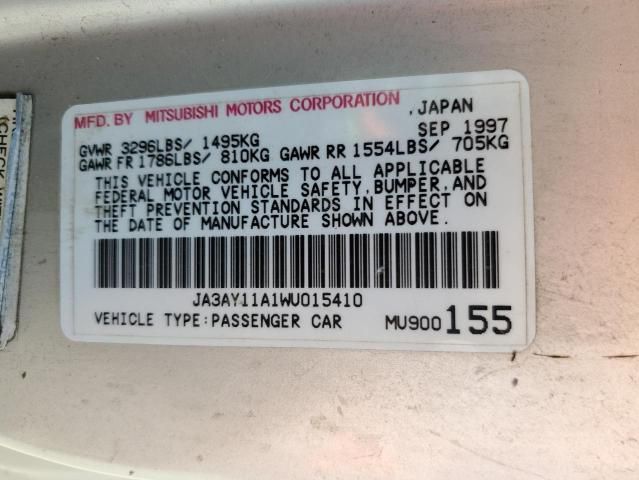 1998 Mitsubishi Mirage DE