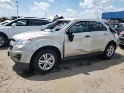 Salvage cars for sale at Woodhaven, MI auction: 2015 Chevrolet Equinox LS