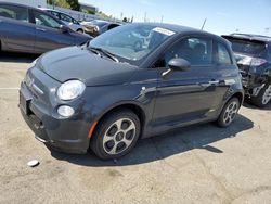 Salvage cars for sale from Copart Vallejo, CA: 2018 Fiat 500 Electric