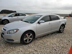Salvage cars for sale from Copart Temple, TX: 2011 Chevrolet Malibu 1LT
