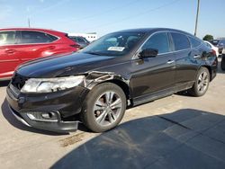 Salvage cars for sale from Copart Grand Prairie, TX: 2013 Honda Crosstour EXL