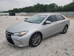 Salvage cars for sale at New Braunfels, TX auction: 2016 Toyota Camry LE