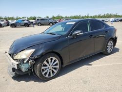 Salvage cars for sale from Copart Fresno, CA: 2010 Lexus IS 250