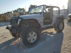 Jeep salvage cars for sale: 2007 Jeep Wrangler X