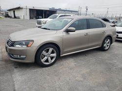 Salvage cars for sale at Sun Valley, CA auction: 2015 Volkswagen Passat S