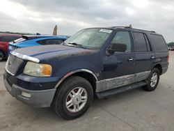 Salvage cars for sale at Grand Prairie, TX auction: 2003 Ford Expedition XLT