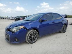 Salvage cars for sale at West Palm Beach, FL auction: 2016 Toyota Corolla L