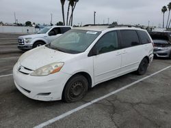 Salvage cars for sale at auction: 2007 Toyota Sienna CE