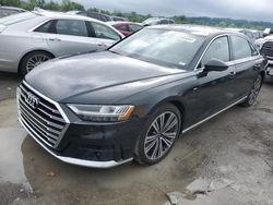 Salvage cars for sale at Cahokia Heights, IL auction: 2021 Audi A8 L