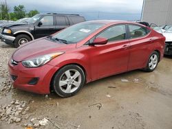 Hyundai Elantra Vehiculos salvage en venta: 2013 Hyundai Elantra GLS