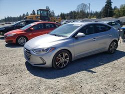 Salvage cars for sale at Graham, WA auction: 2017 Hyundai Elantra SE
